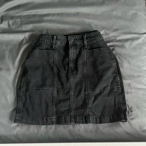 Old navy black jean skirt, size 6